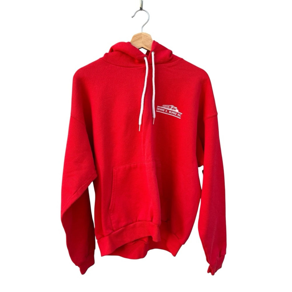 Vintage Red Pullover Hoodie Youth XL